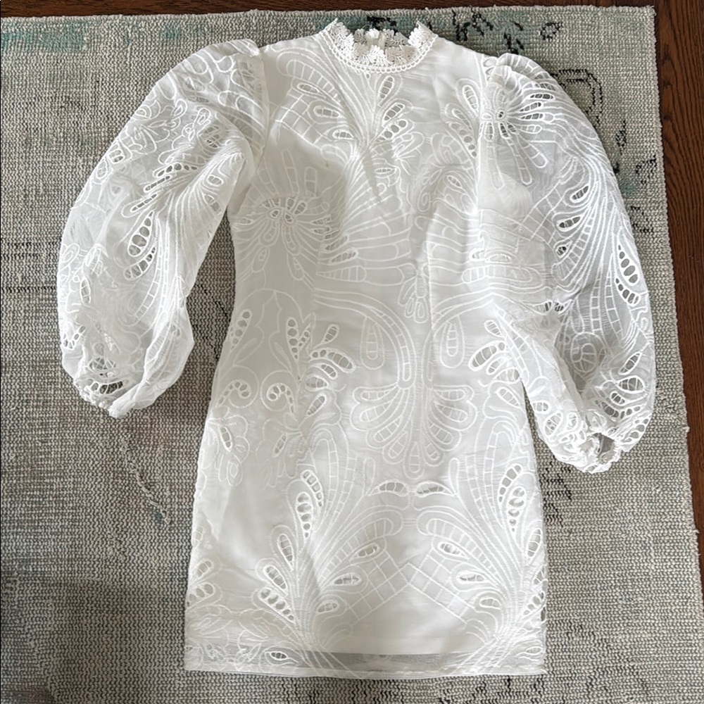 Whoiam White Lace Dress